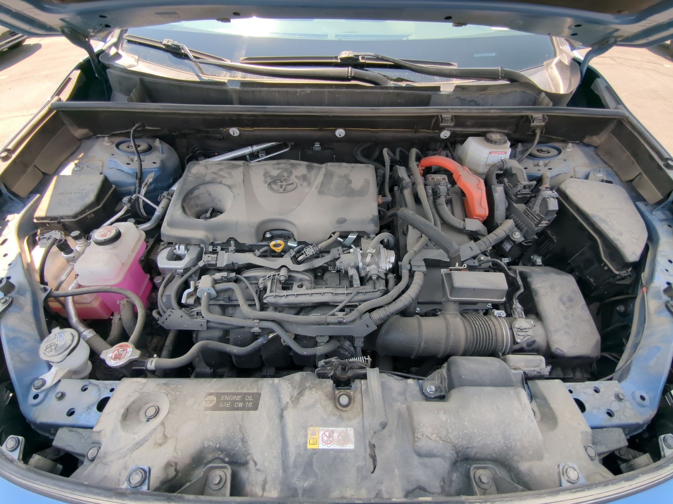 Used 2023 Midnight Black Metallic Toyota Hybrid XSE image 34