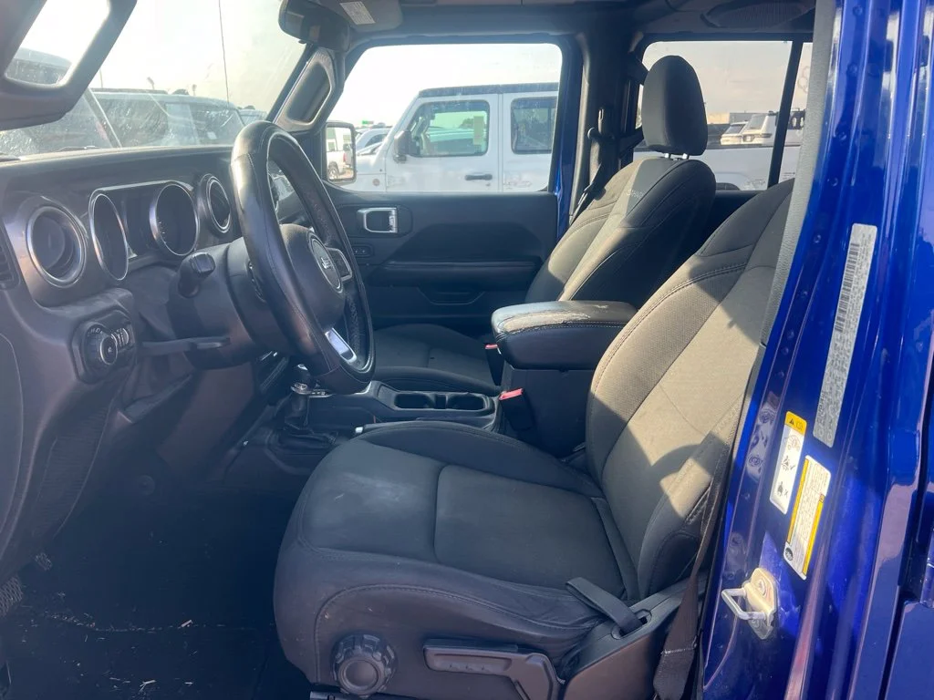Used 2020 Jeep Wrangler Unlimited Sahara with VIN 1C4HJXEG7LW101875 for sale in Ozark, MO