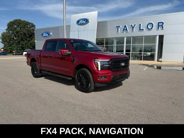 New 2026 Ruby Red Metallic Tinted Clearcoat Ford Lariat® image 1