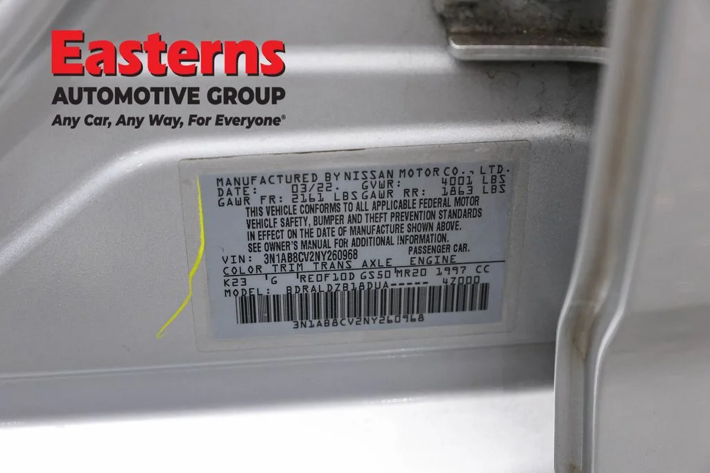 Used 2022 Silver Nissan SV image 35