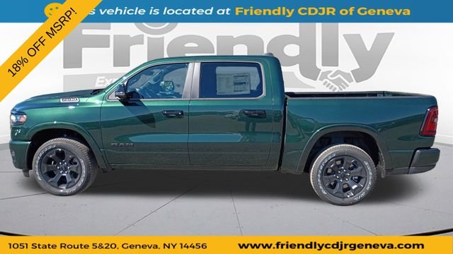 New 2026 Serrano-Green Metallic Exterior Paint RAM Big Horn/Lone Star image 8