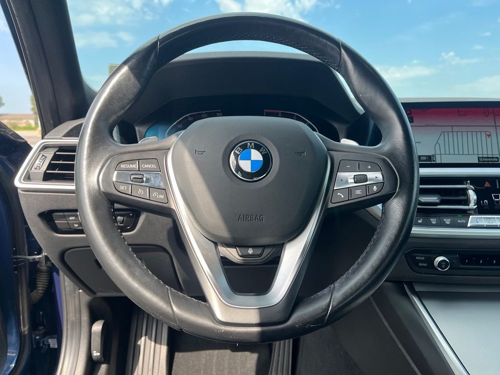 Used 2021 Phytonic Blue Metallic BMW 330i xDrive image 30