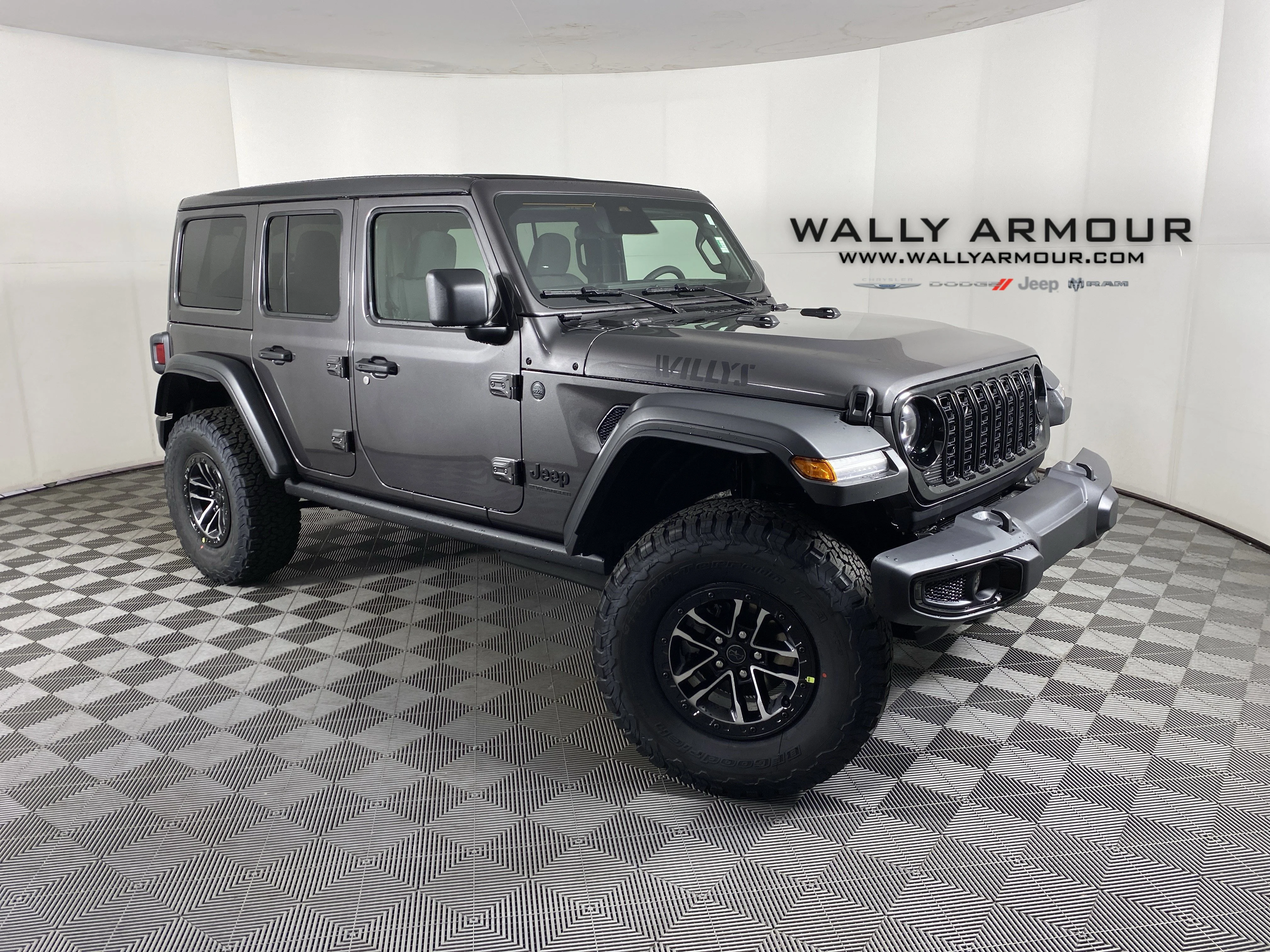 New 2026 Granite Crystal Metallic Clear-Coat Exterior Paint Jeep Willys image 1