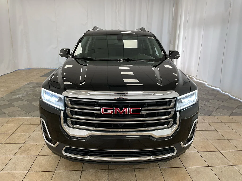 Used 2020 Ebony Twilight Metallic GMC SLT image 32