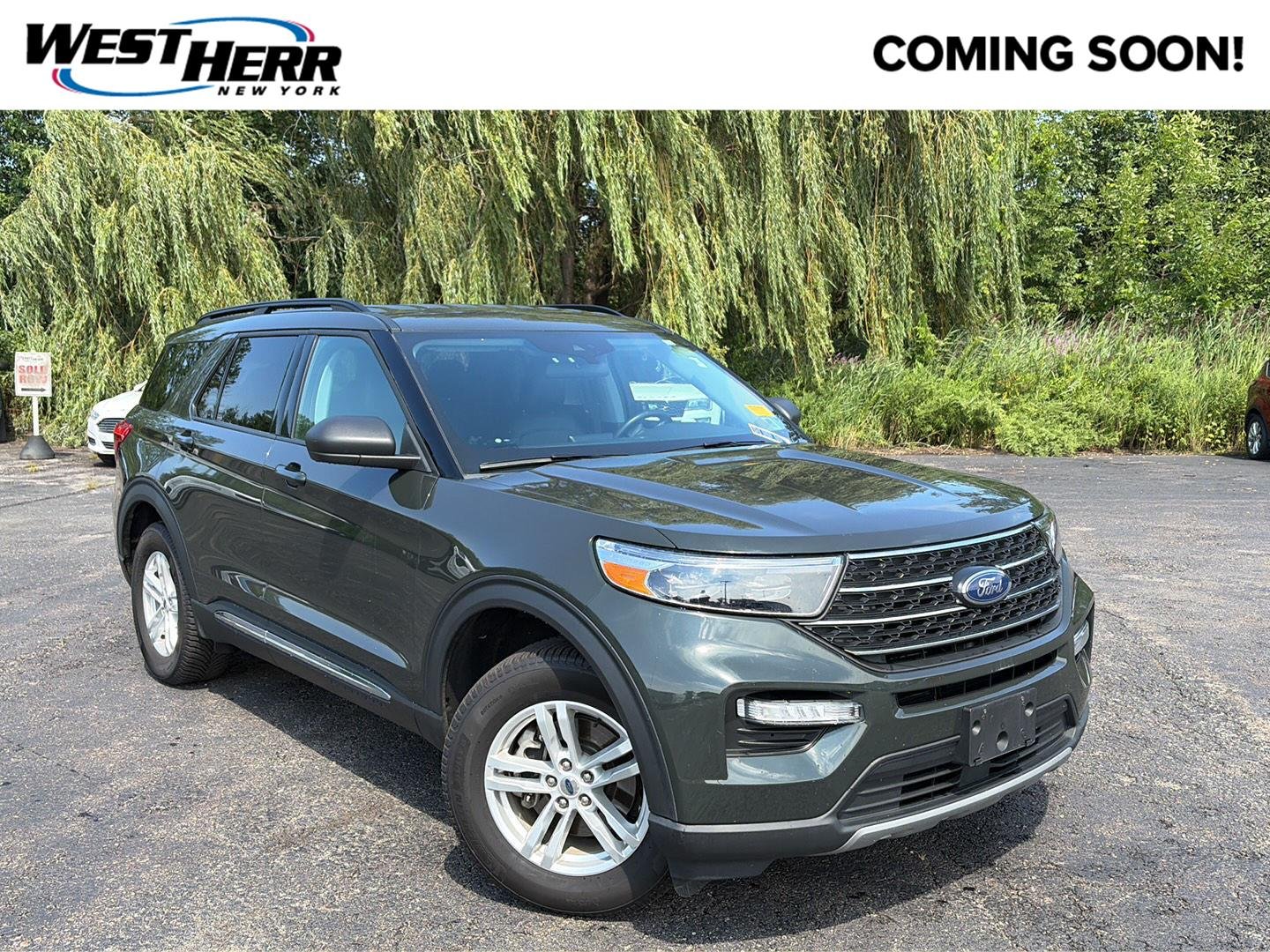 Used 2022 Forged Green Ford XLT image 1
