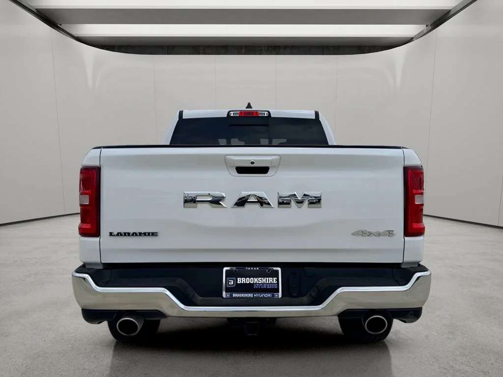 Used 2025 Bright White Clearcoat Ram Laramie image 6