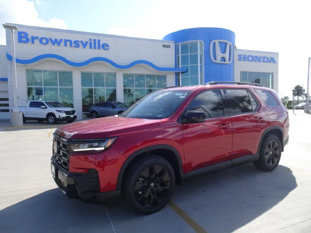 New 2026 Radiant Red Metallic II Honda Black Edition image 1