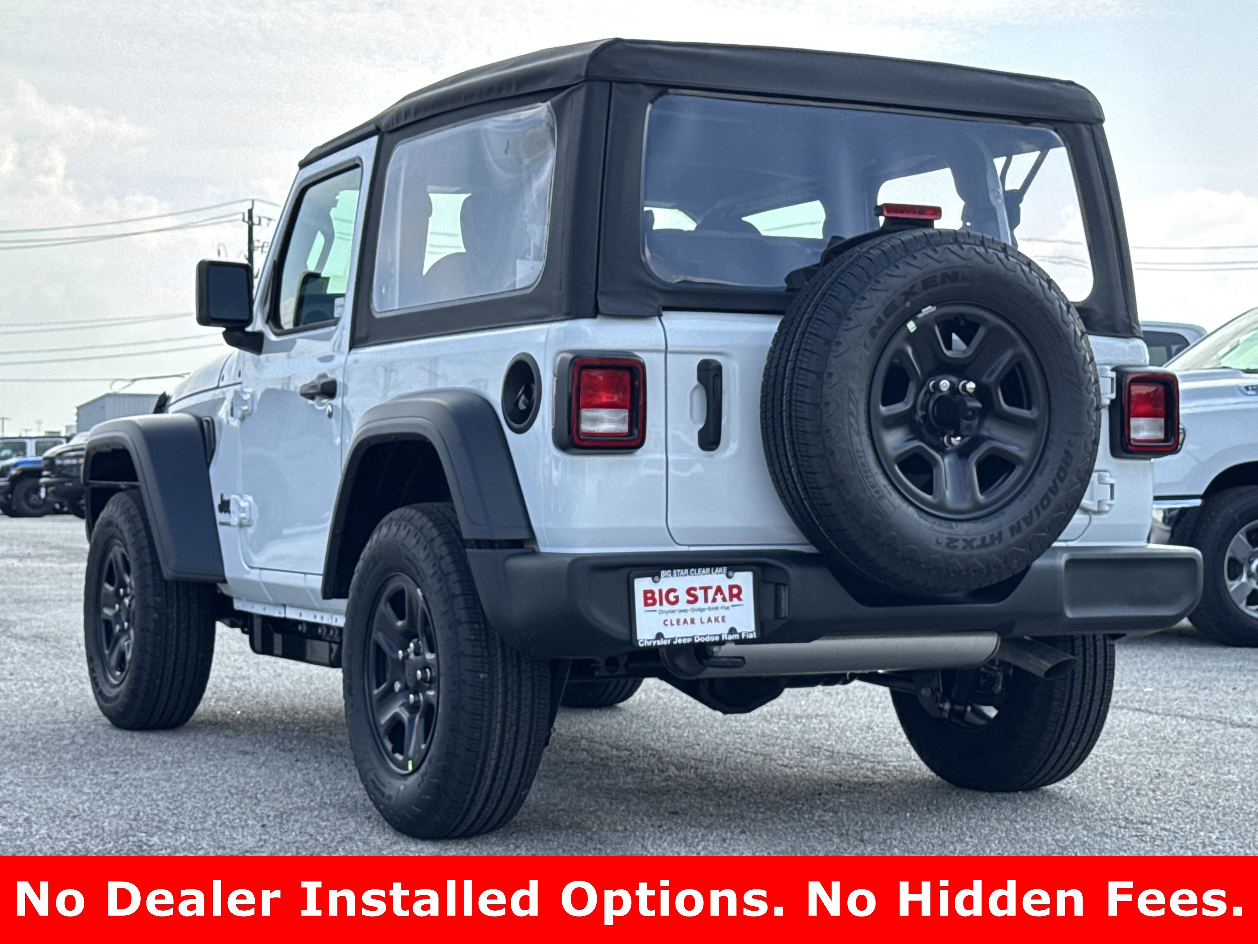 New 2026 Bright White Clearcoat Jeep Sport image 8