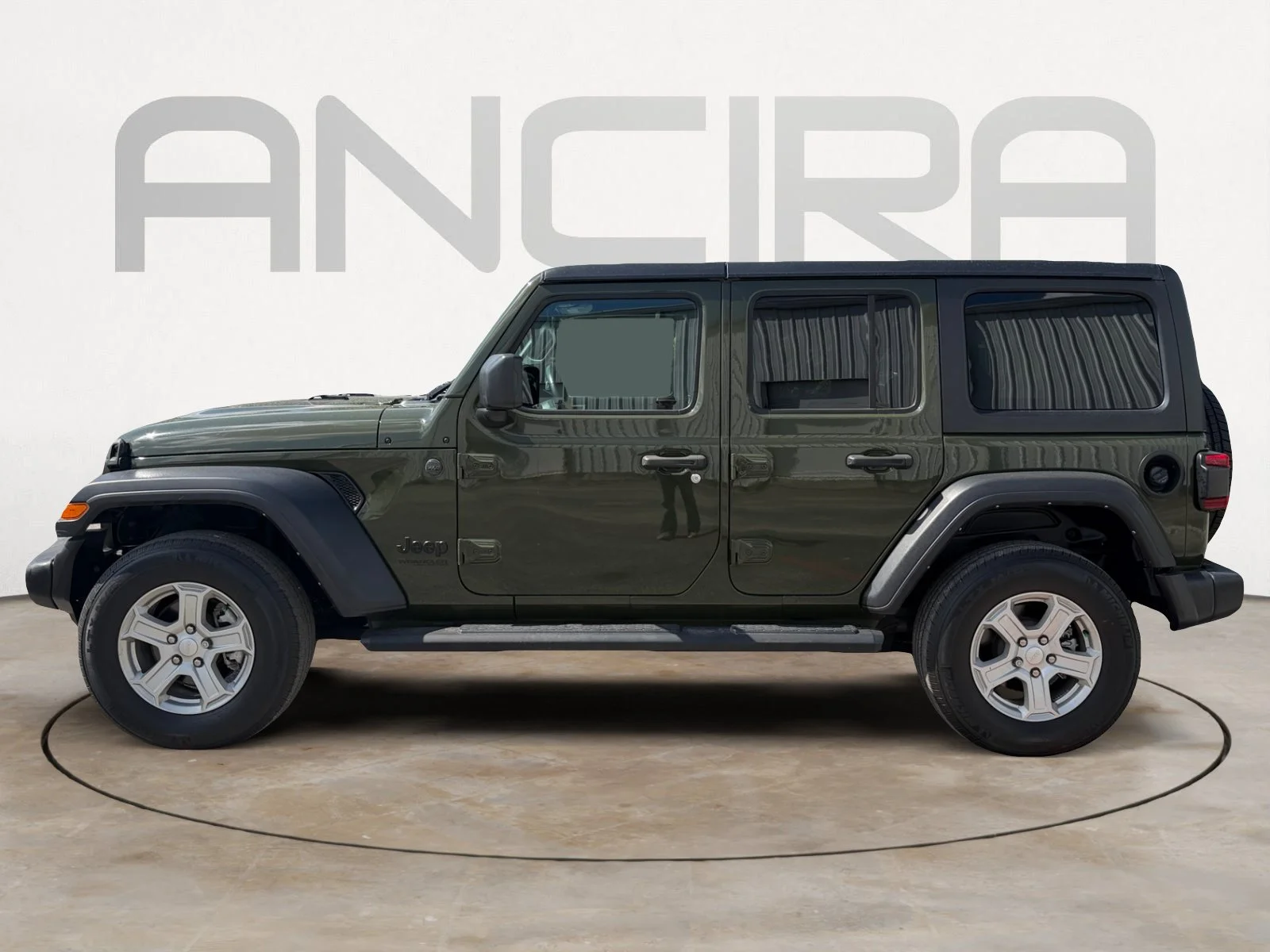 Used 2022 Sarge Green Clearcoat Jeep Unlimited Sport S image 6