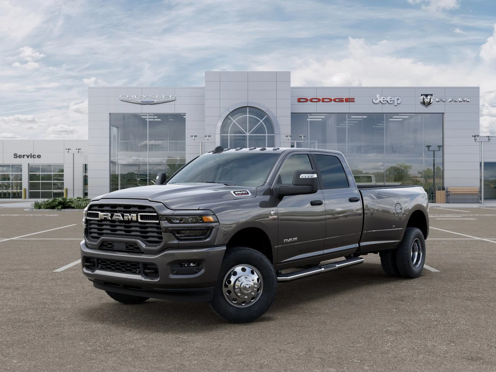New 2026 Granite Crystal Metallic Clear-Coat Exterior Paint RAM Big Horn image 31