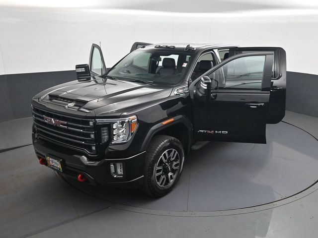 Used 2022 EBONY TWILIGHT METALLIC GMC AT4 image 22