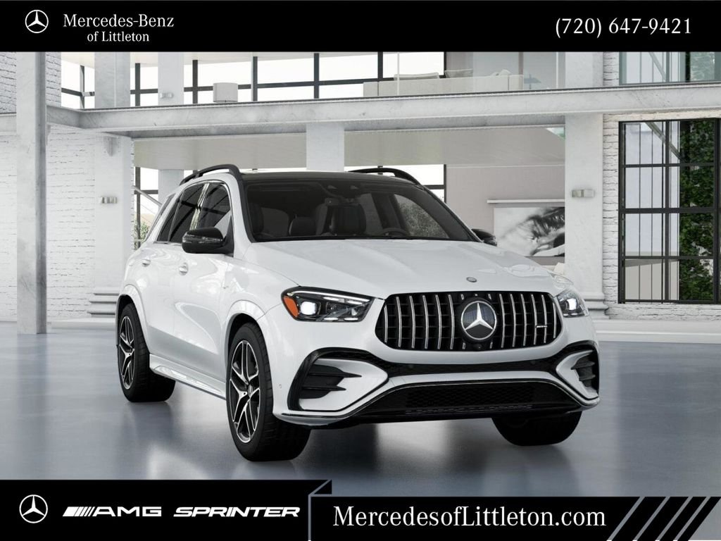 New 2026 MANUFAKTUR Moonlight White Metallic Mercedes-Benz GLE 53 AMG® image 9