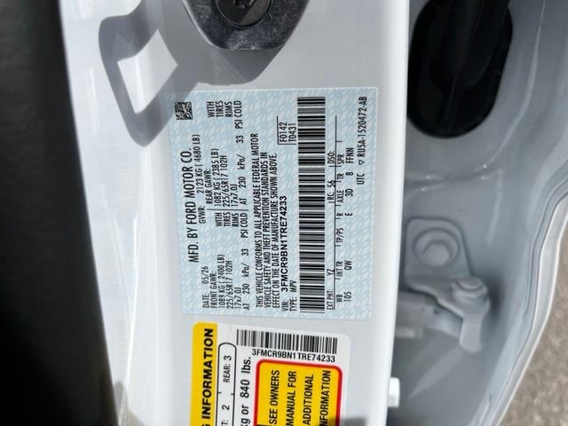 New 2026 Oxford White Ford Big Bend® image 15