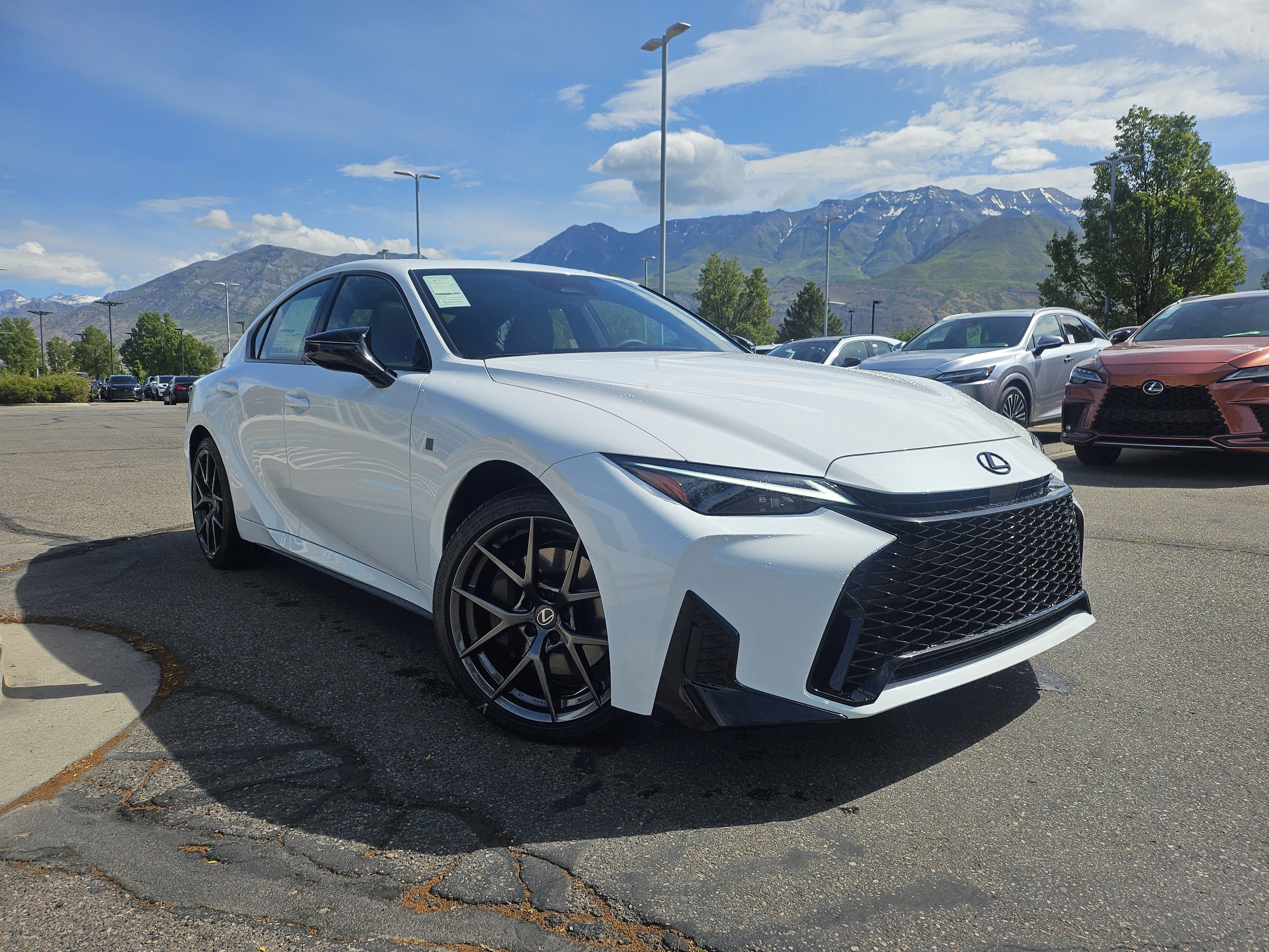 New 2026 Ultra White Lexus F SPORT DESIGN AWD image 3
