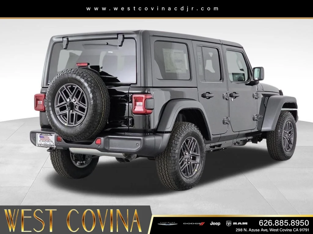 New 2025 Black Clear-Coat Exterior Paint Jeep Sport S image 5