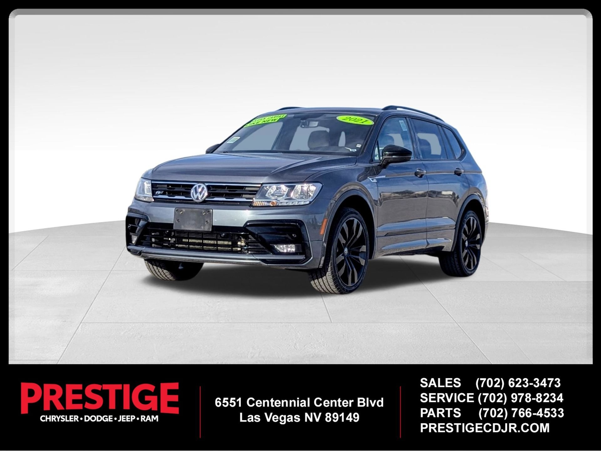 2021 Volkswagen Tiguan SE R-LINE BLACK