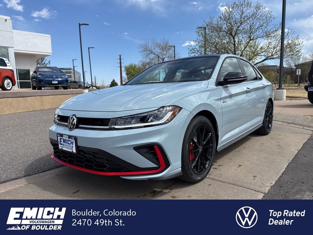 New 2026 Monument Gray w/Dp Blk Rf Volkswagen 2.0T Autobahn image 1