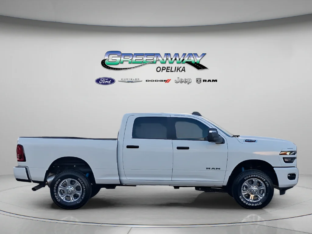 New 2026 Bright White Clear-Coat Exterior Paint RAM Big Horn image 2