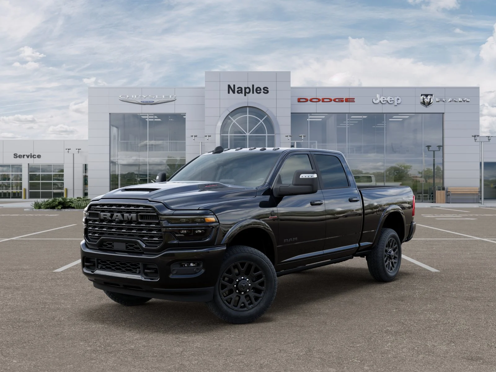 New 2026 Diamond Black Crystal Pearl-Coat Exterior Paint RAM Limited image 27