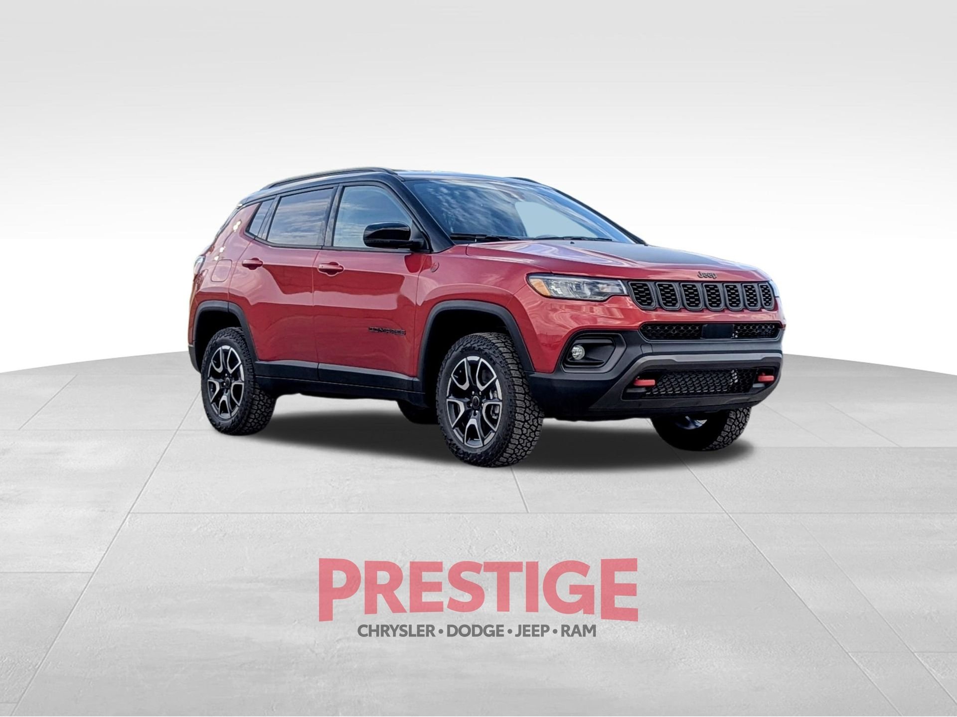 New 2026 Red Hot Pearl-Coat Exterior Paint Jeep Trailhawk image 3