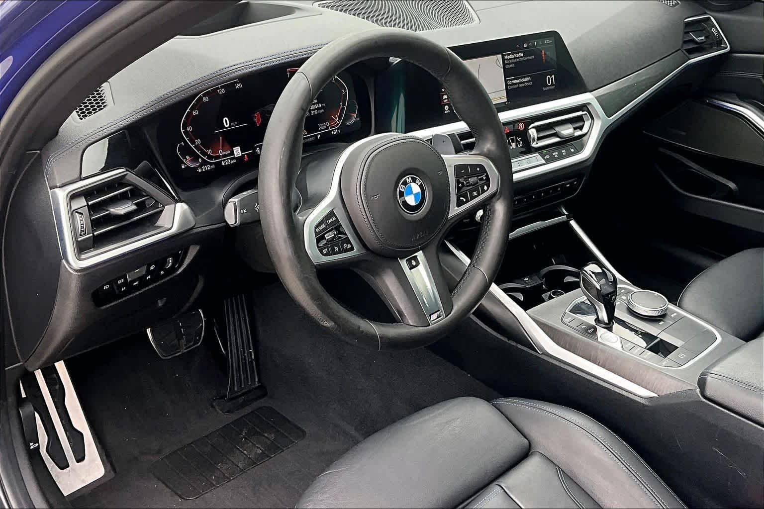 Used 2020 Portimao Blue Metallic BMW 330i image 16
