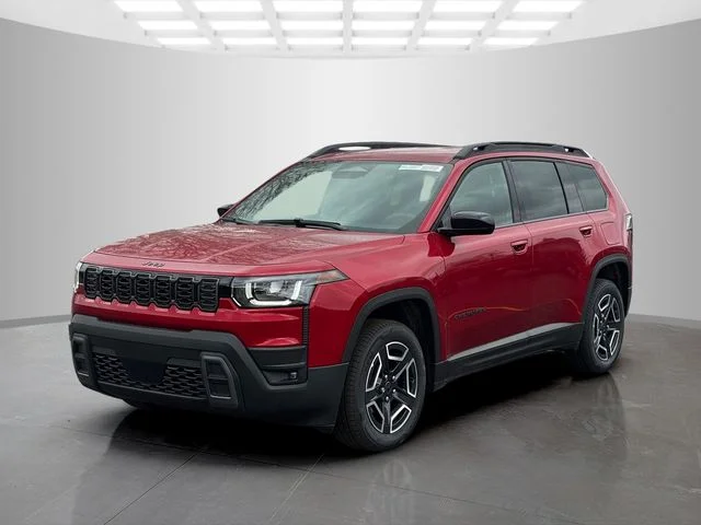New 2026 Red Hot Pearl-Coat Exterior Paint Jeep Laredo image 3