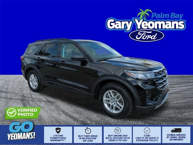 New 2026 Agate Black Metallic Ford Active image 1