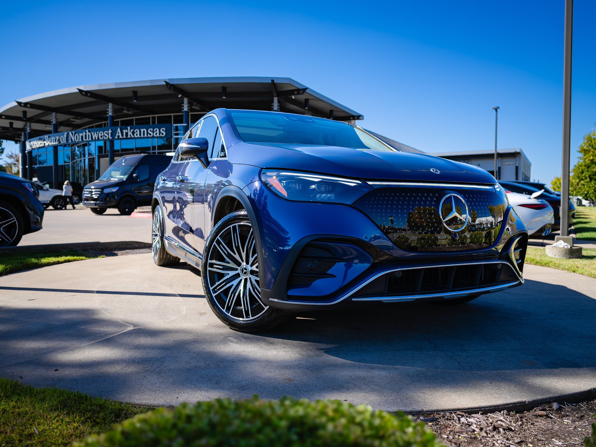 Certified 2024 Mercedes-Benz EQE SUV Base with VIN 4JGGM2BB0RA051529 for sale in Bentonville, AR
