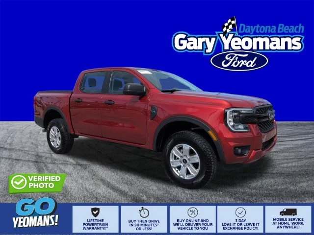 Certified Used 2024 Hot Pepper Red Metallic Tinted Clearcoat Ford XL image 1