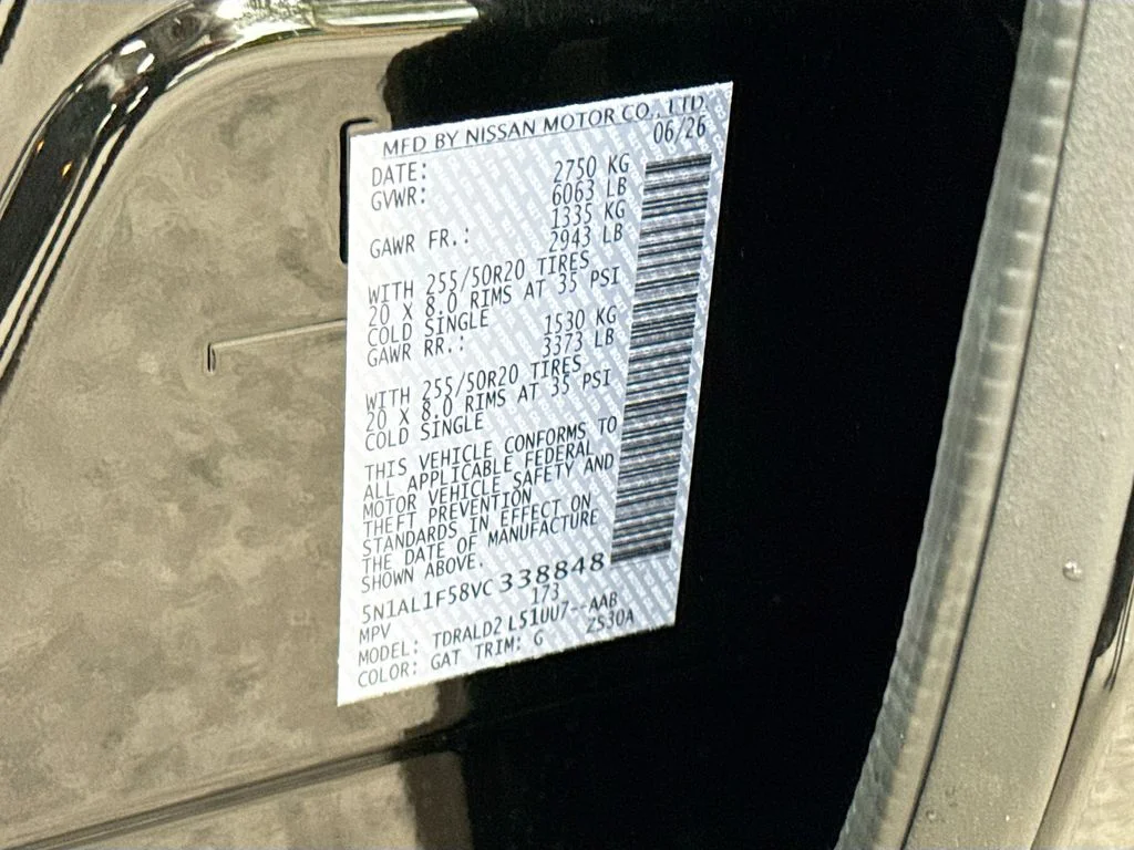 New 2027 MINERAL BLACK INFINITI Luxe FWD image 35