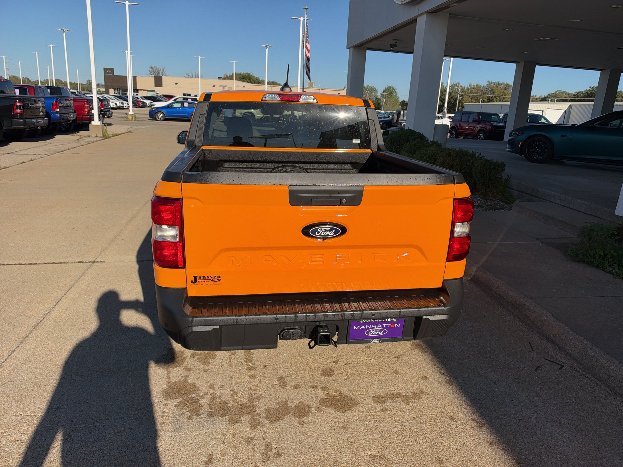 New 2026 Orange Fury Metallic Tri-Coat Ford XLT image 7