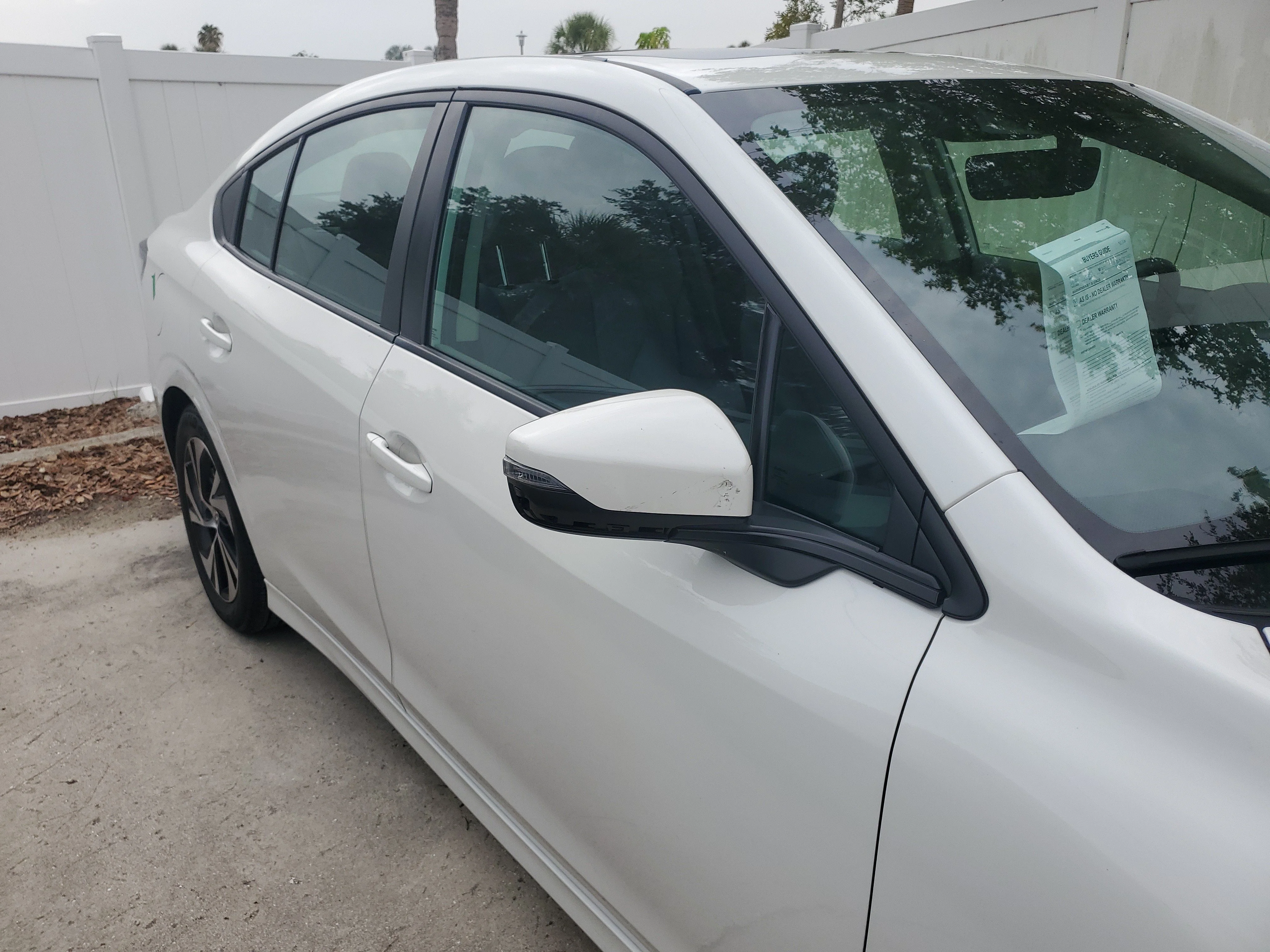Used 2024 Crystal White Pearl Subaru Premium image 2