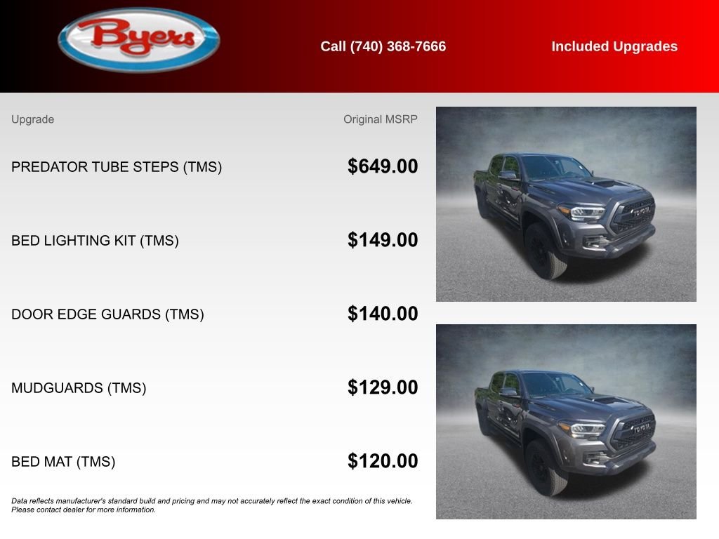 Used 2021 Magnetic Gray Metallic Toyota TRD Pro image 5