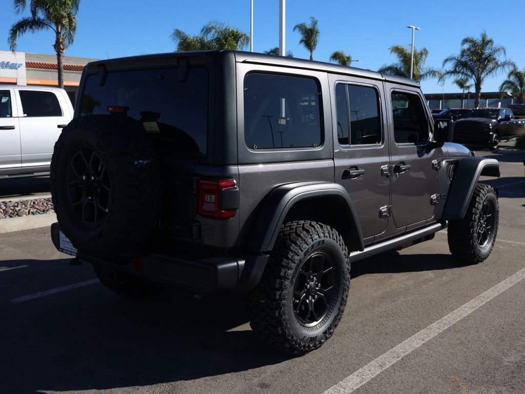 New 2026 Granite Crystal Metallic Clear-Coat Exterior Paint Jeep Willys image 3