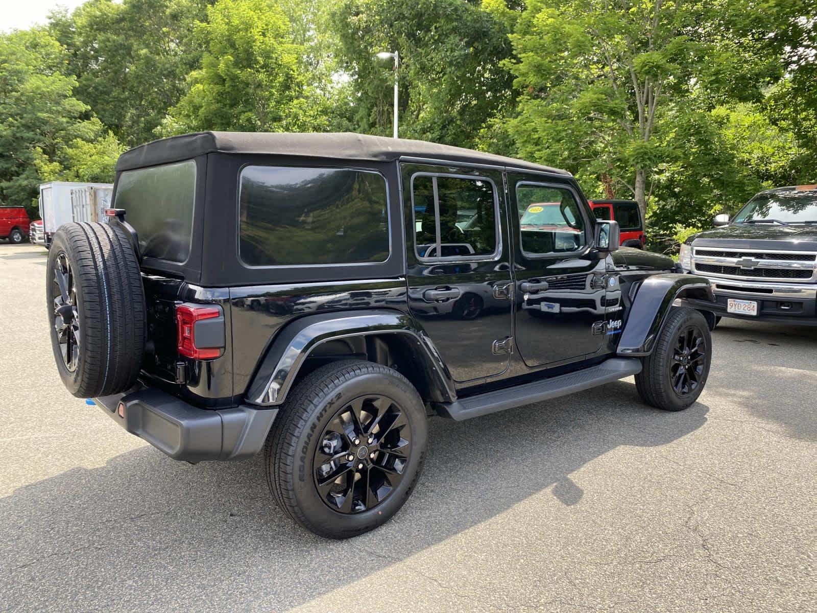 Certified Used 2024 Black Clearcoat Jeep Sahara image 3