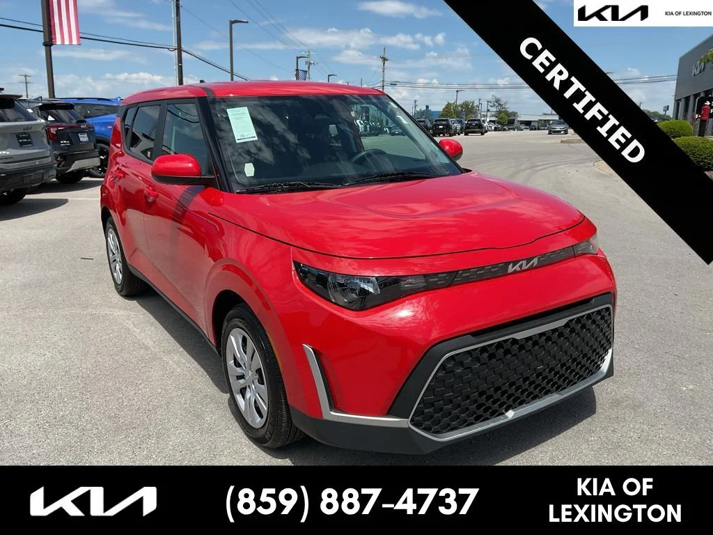 Certified Used 2024 Inferno Red Kia LX image 1
