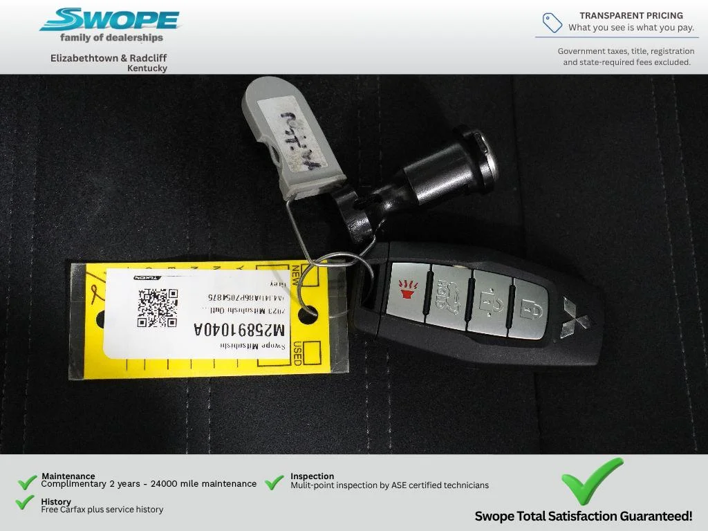 Used 2023 Mercury Gray Metallic Mitsubishi SE image 30