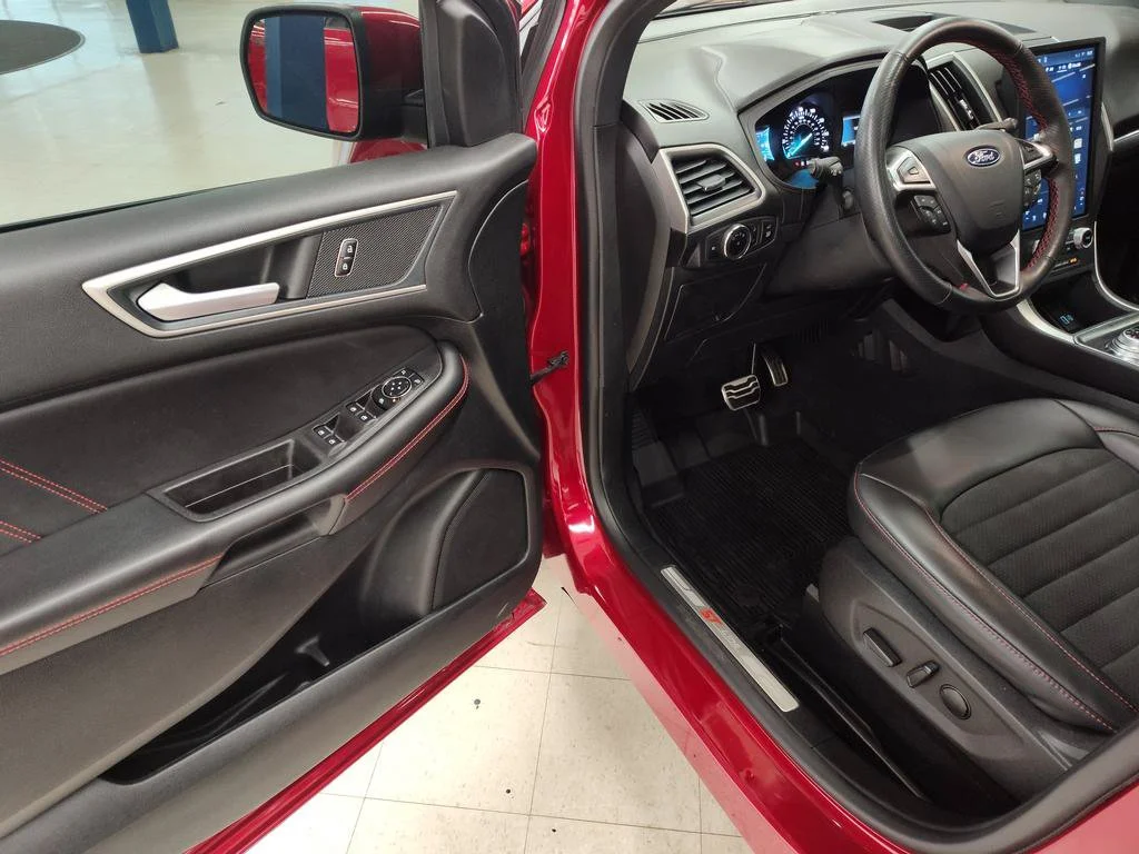 Certified Used 2024 Red Metallic Ford ST Line image 11