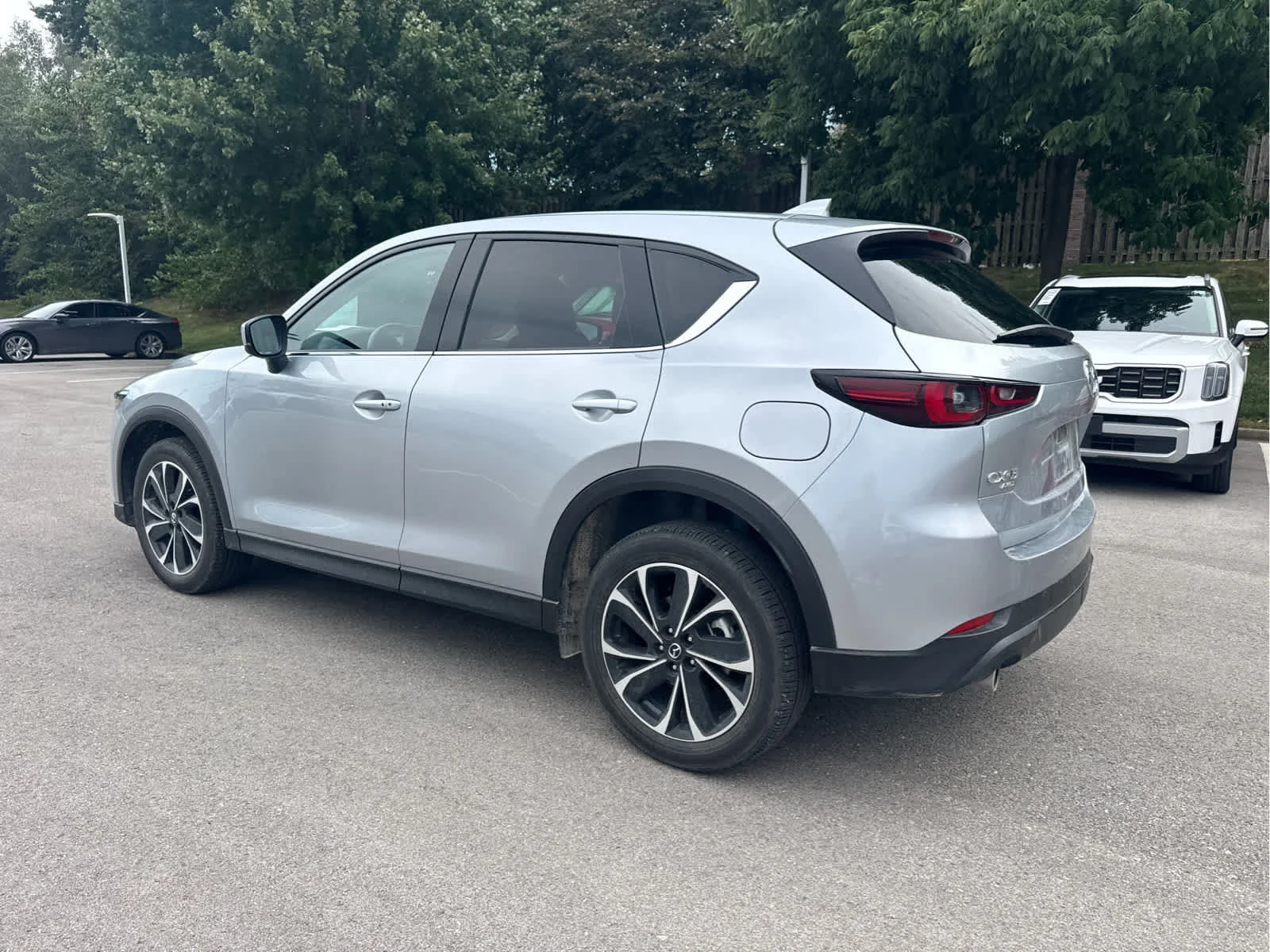 Certified Used 2022 Sonic Silver Metallic Mazda 2.5 S Premium Package image 3