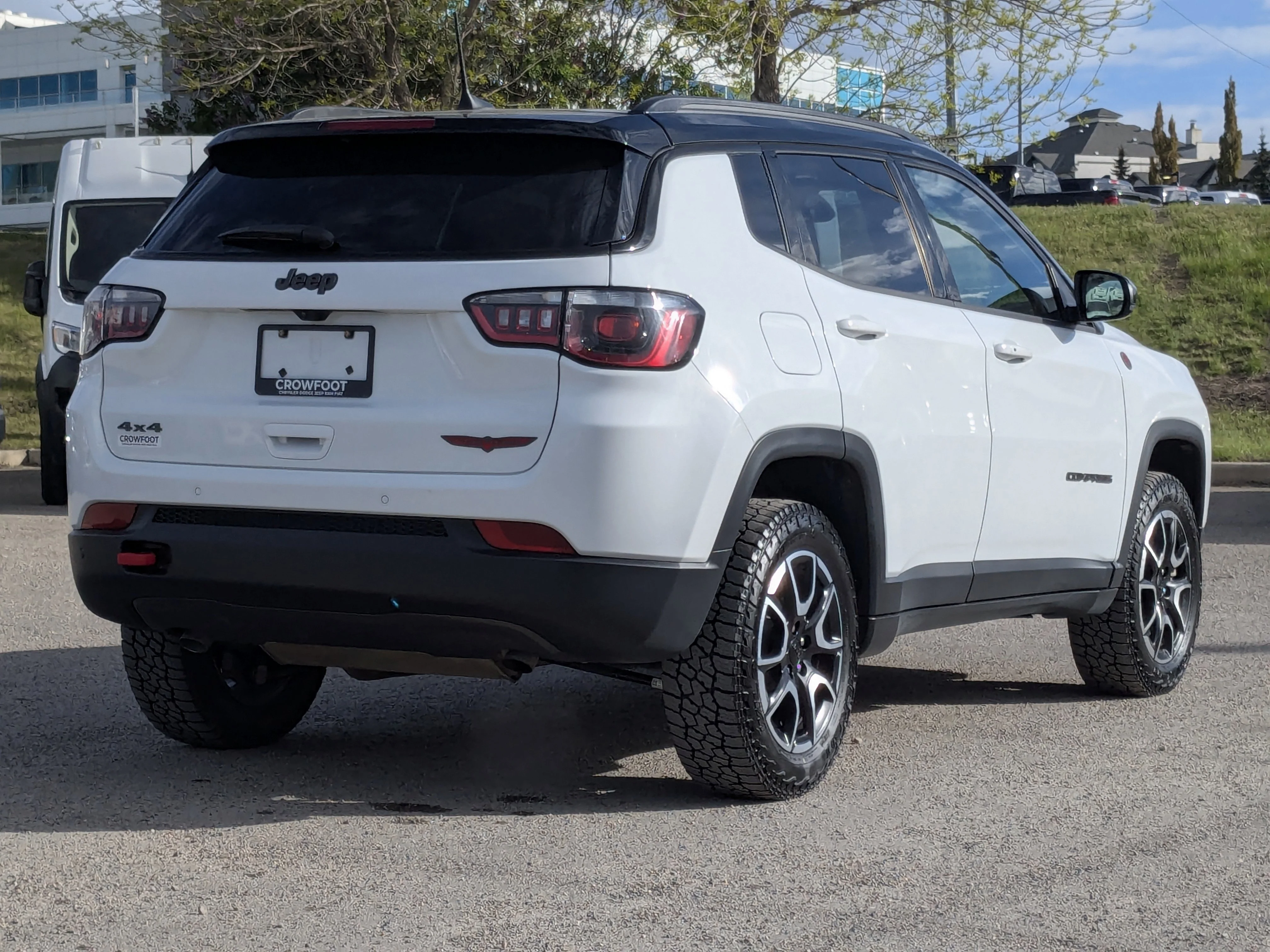 Used 2024 Black Jeep Trailhawk - Sun & Sound Group - Dual Pane Sunroof - Leather - NAV & More image 8