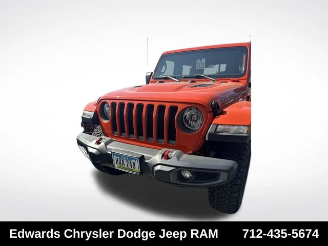 Used 2018 Orange Jeep Rubicon image 11