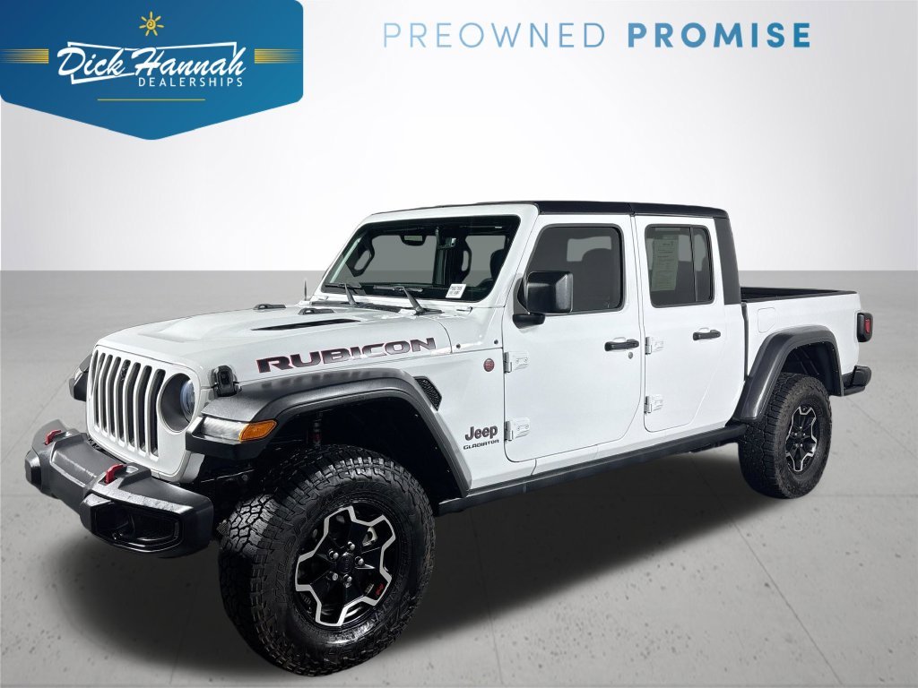 Used 2022 White Jeep Rubicon image 1