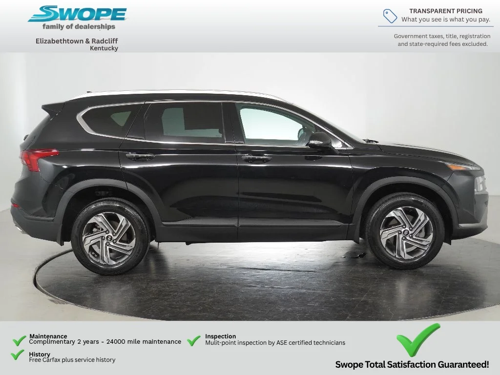 Used 2023 Twilight Black Hyundai SEL image 2