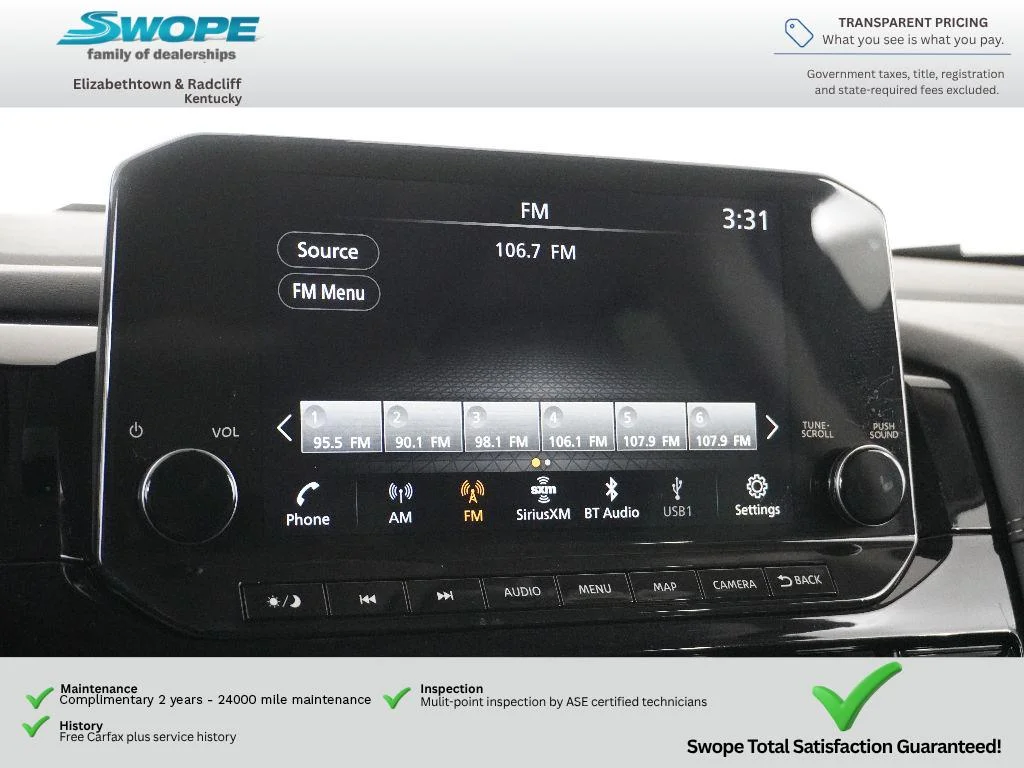 Used 2025 Obsidian Green Pearl Nissan Platinum image 24