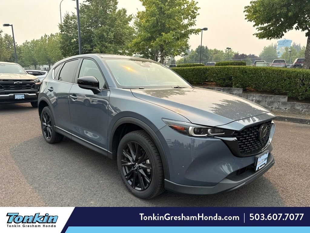 Used 2023 Polymetal Gray Mazda 2.5 S Carbon Edition One-Owner image 1