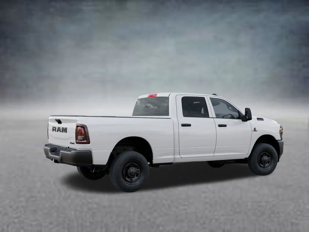 New 2026 Bright White Clear-Coat Exterior Paint RAM Tradesman image 4