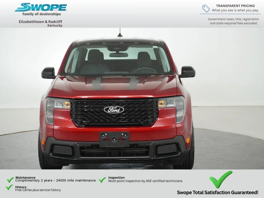 Used 2025 Ruby Red Metallic Ford XLT image 8