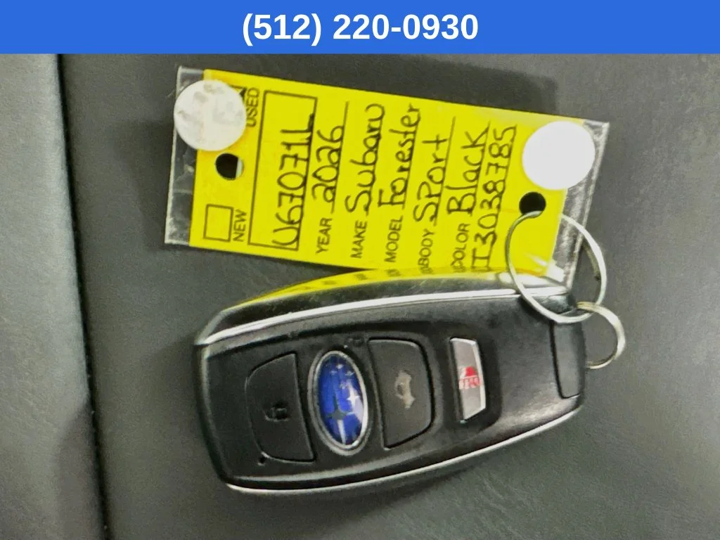 Certified Used 2026 Black Subaru Sport image 39