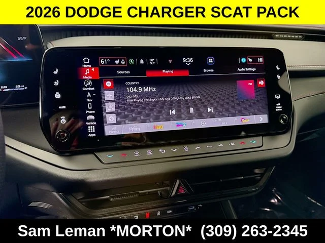 New 2026 Black Dodge Scat Pack Plus image 15