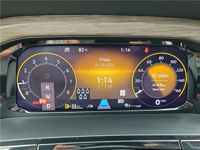 Used 2025 Deep Black Pearl Volkswagen 2.0T SEL All-Wheel Drive 4MOTION image 15